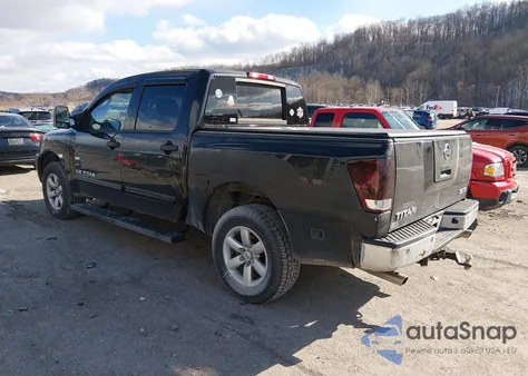 2008 Nissan Titan Se из США, поврежденный, VIN 1N6AA07C18N327925